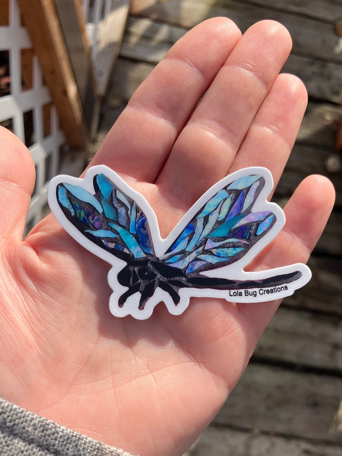 Dragonfly Vinyl Sticker