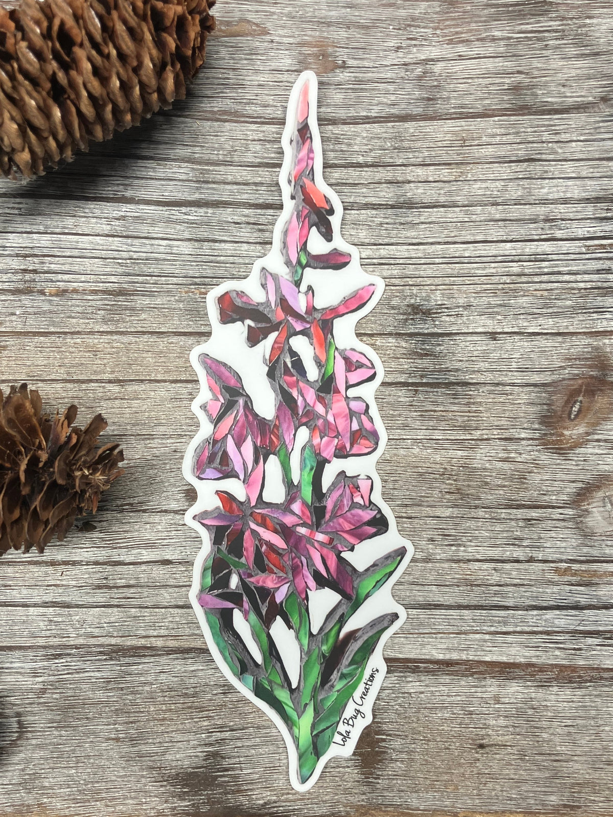 Fireweed Vinyl Decal