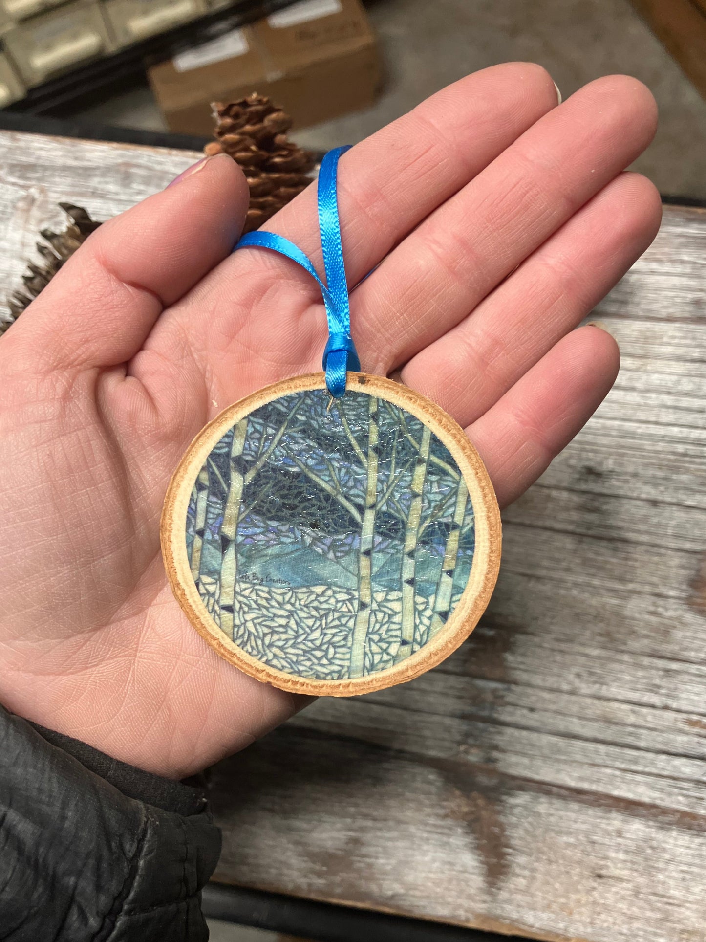 Birch Forrest Ornament