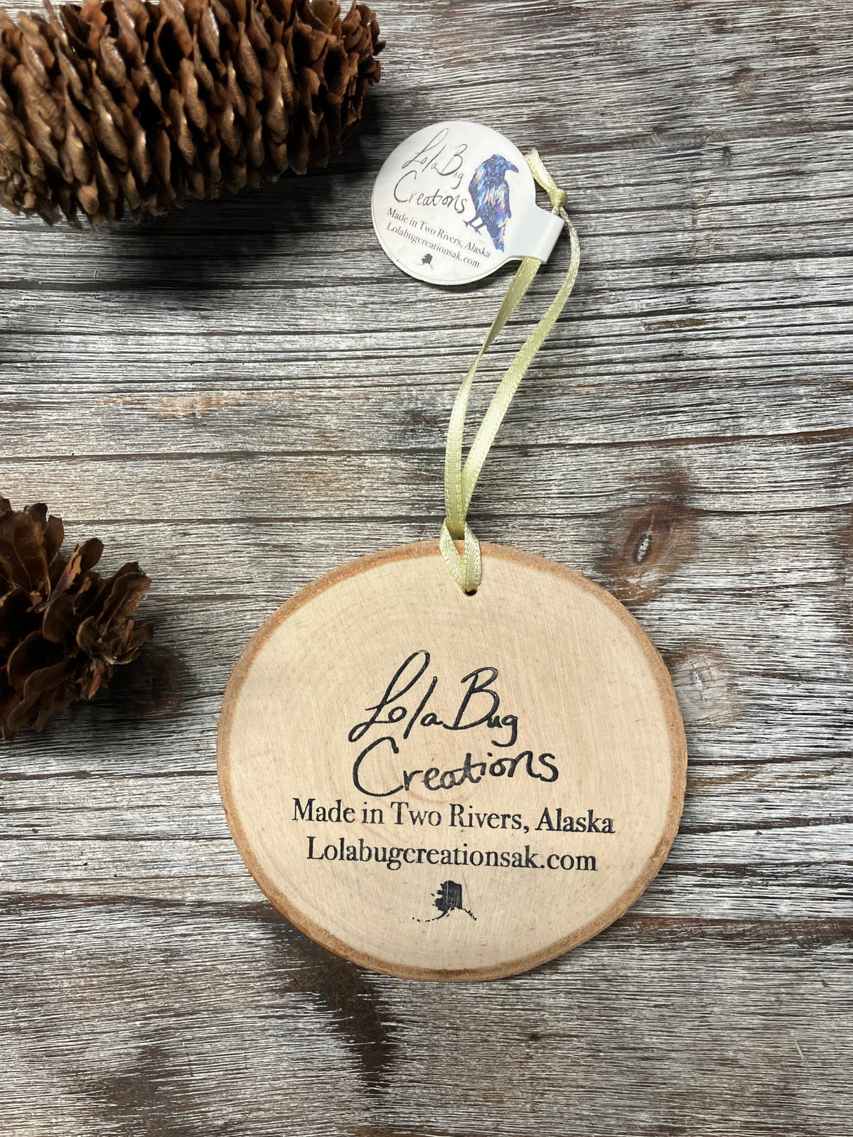 Beaver Dam! Birch Ornament