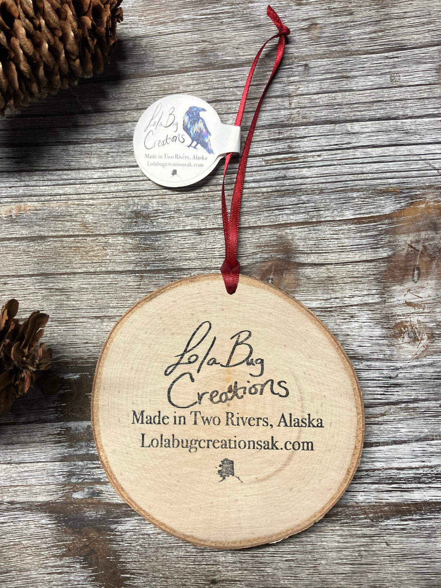 Fireweed Birch Ornament