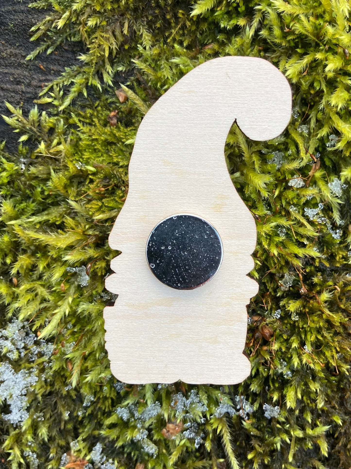 Gnome Wood Magnet