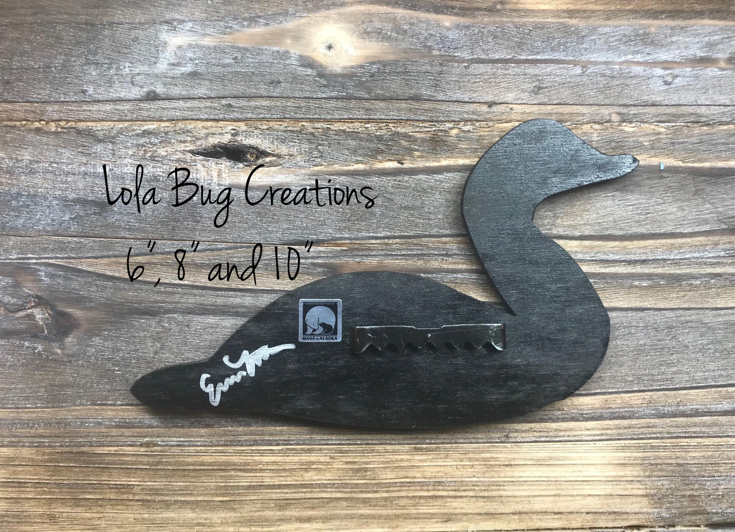 Loon Magnet and/ or Hanging glass mosaic