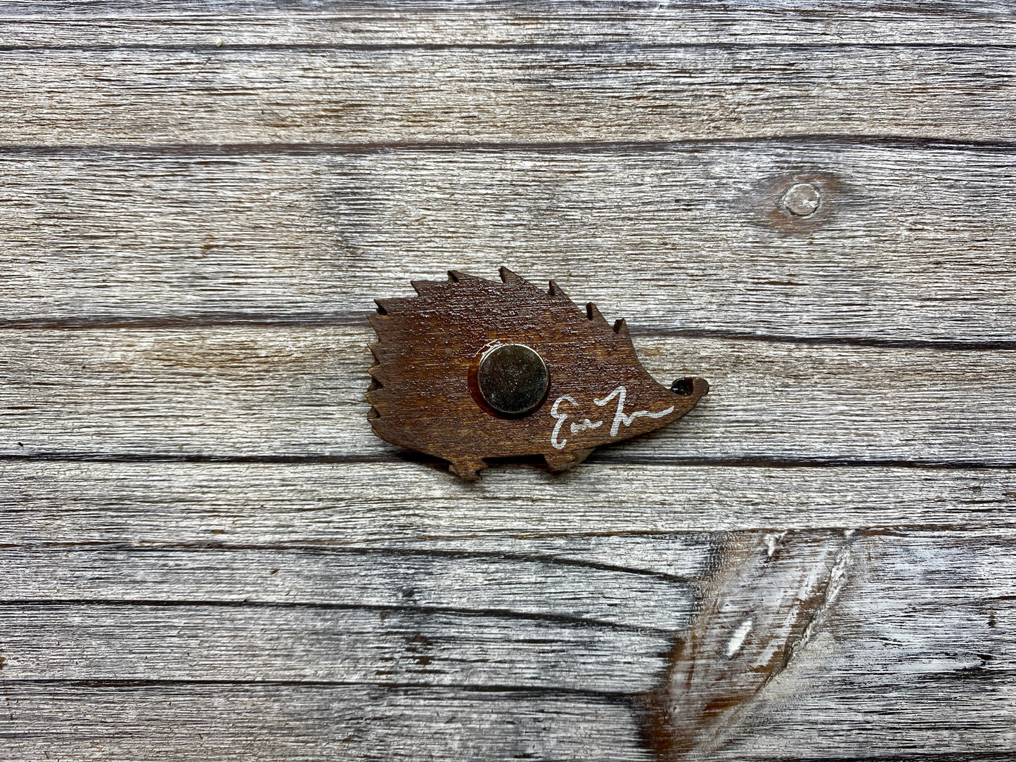Mini Hedgehog -Glass Mosaic Magnet