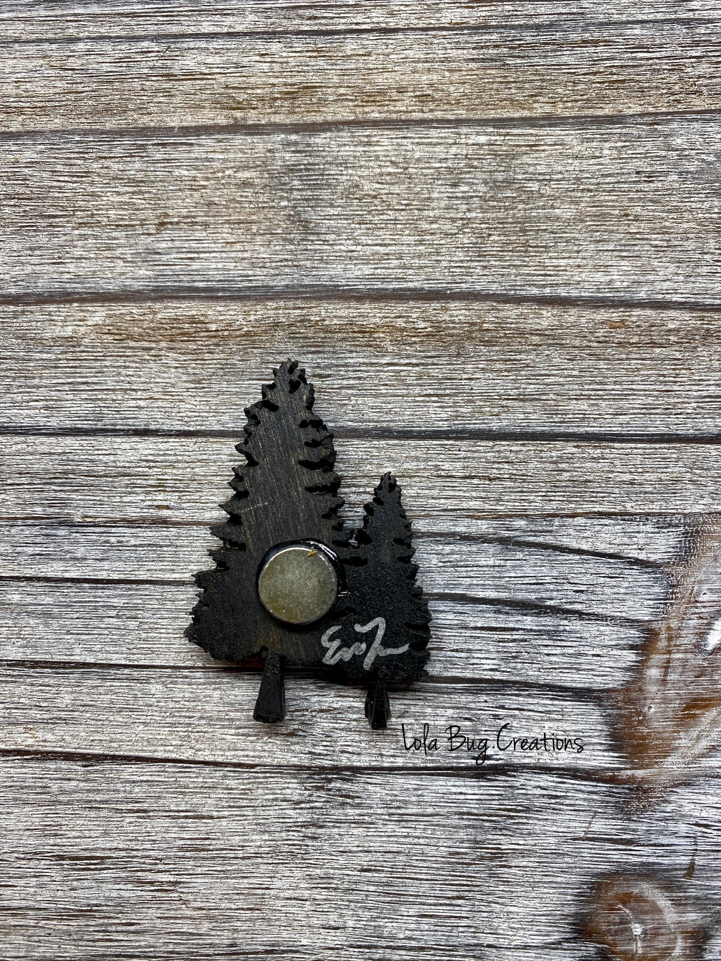 Mini Tree -Glass Mosaic Magnet