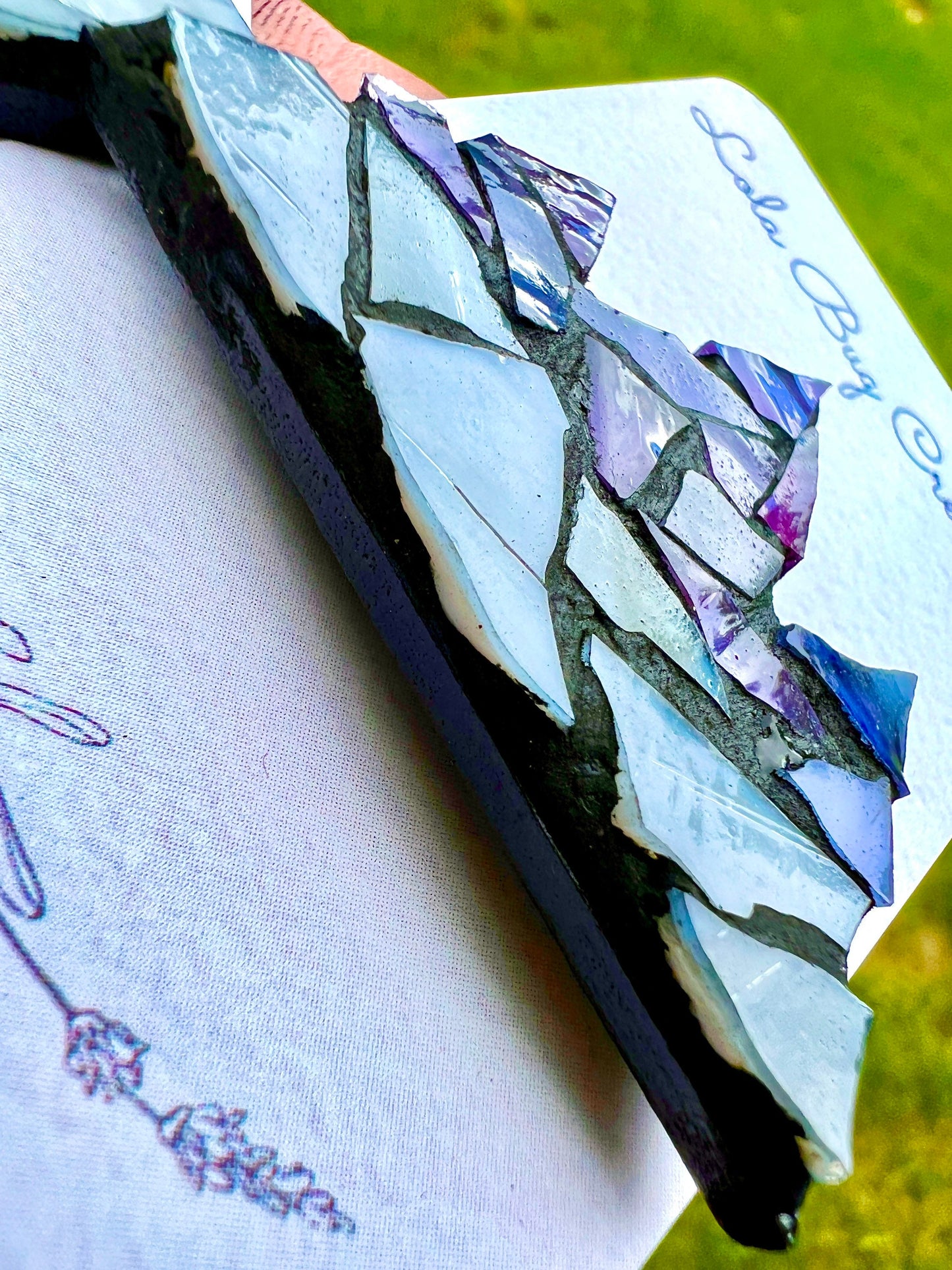 Mini Mountain -Glass Mosaic Magnet