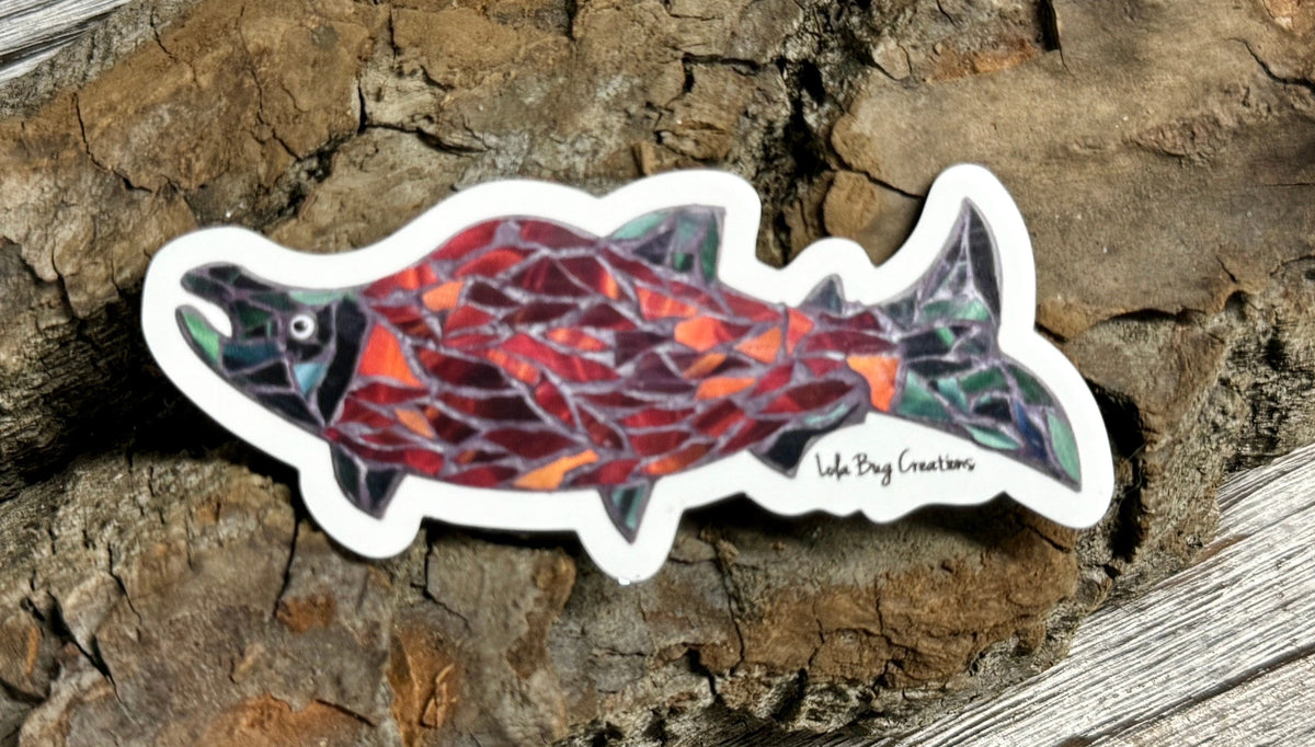 Salmon thin magnet