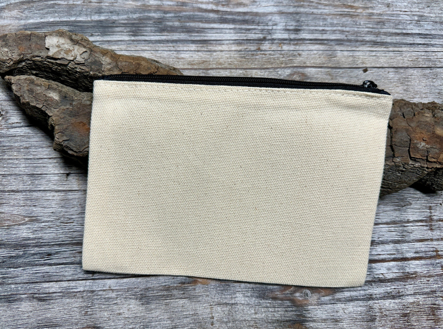 Morel Mushroom “morel Hunting” cotton canvas zipper printed bag