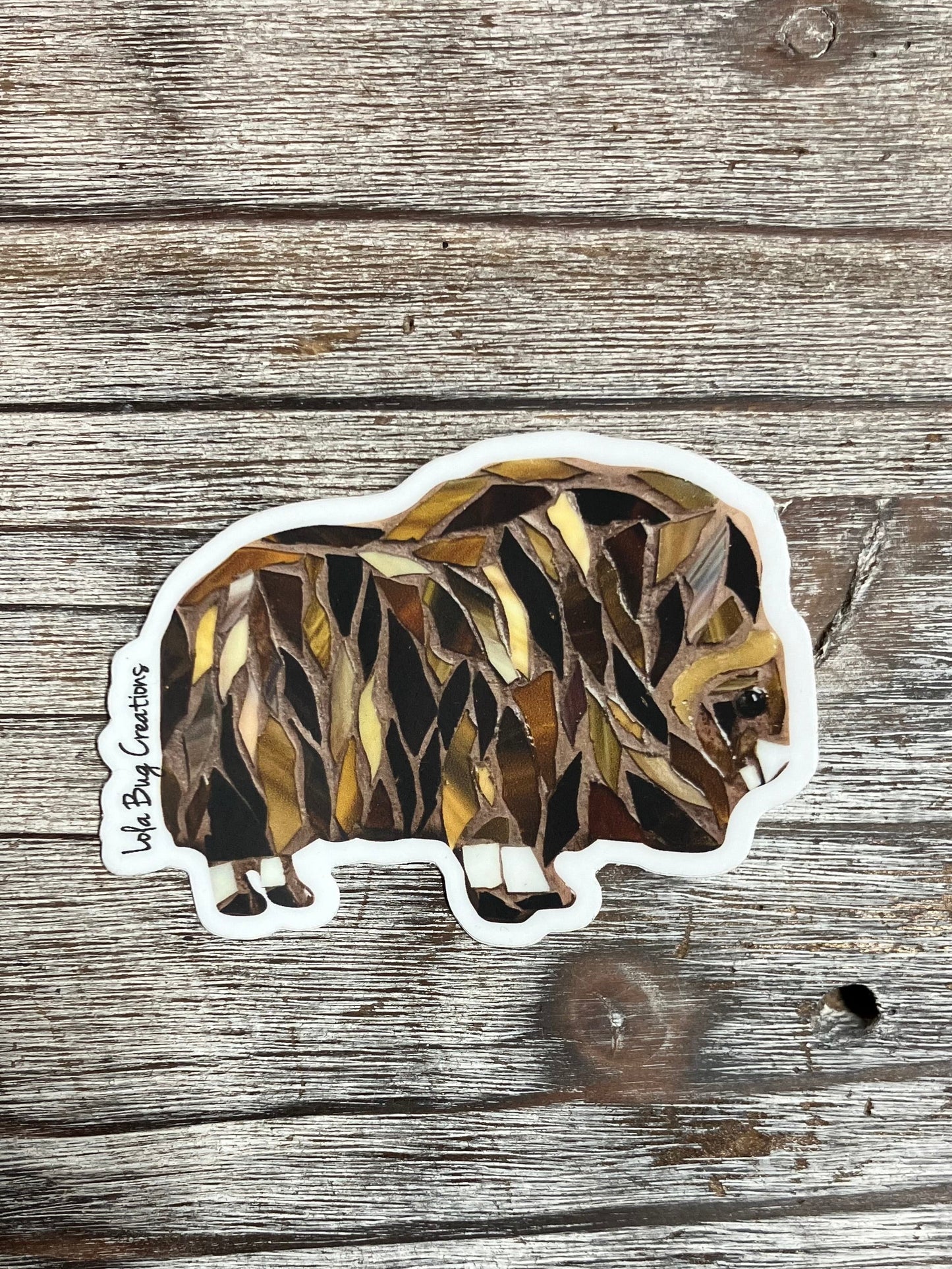 Big Musk Ox Sticker