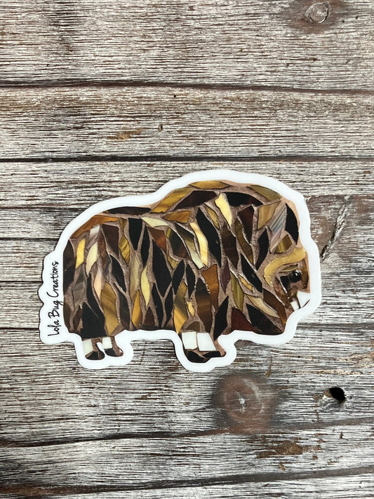 Big Musk Ox Sticker