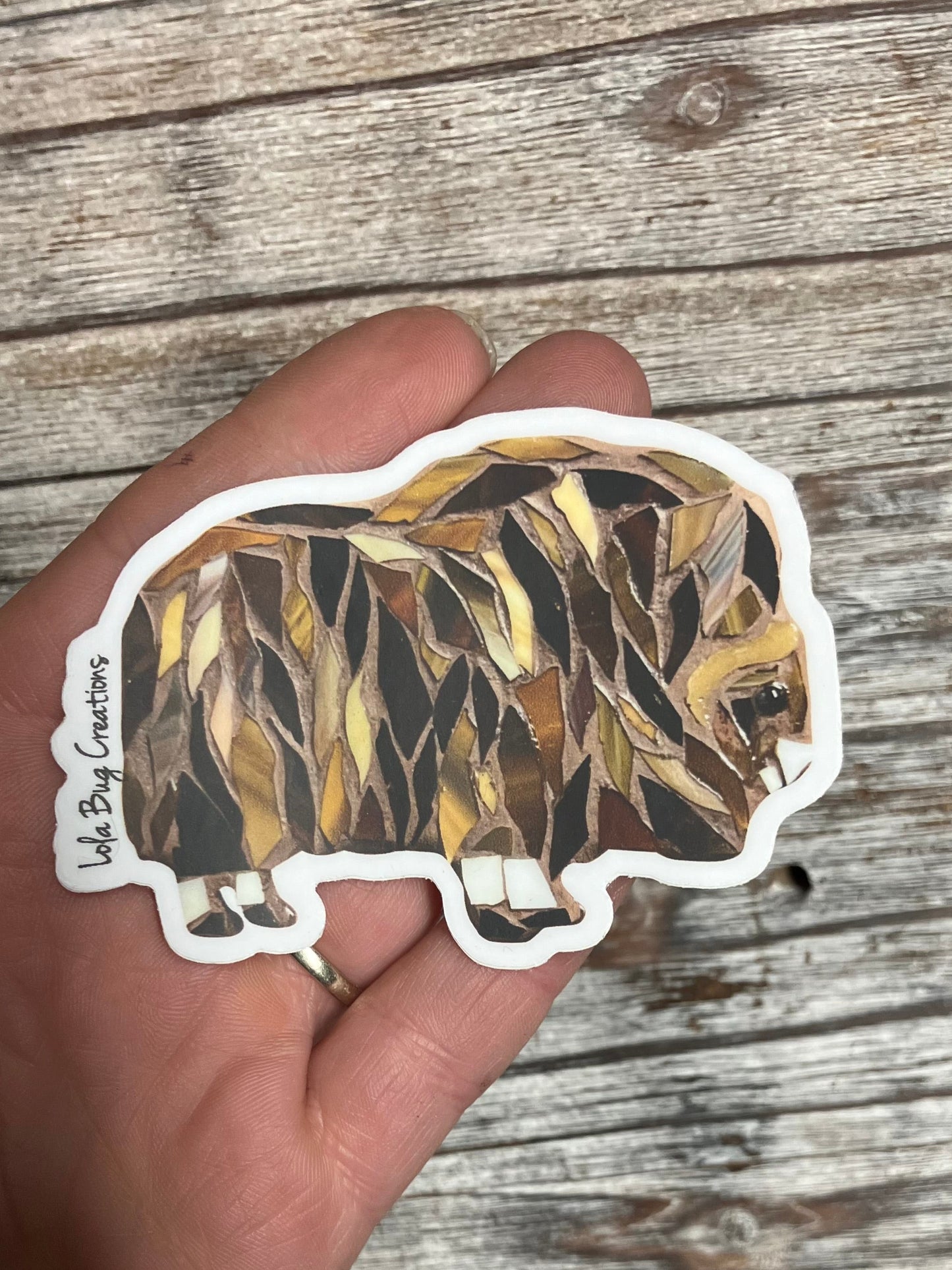 Big Musk Ox Sticker