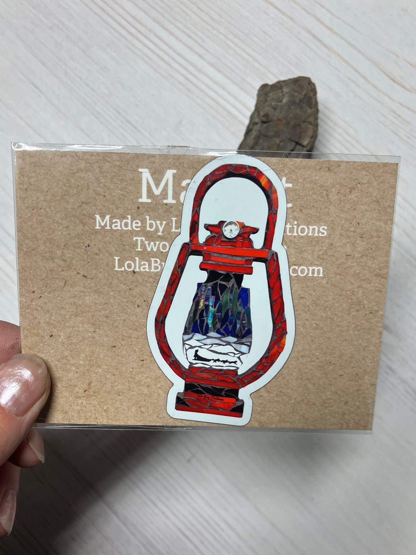 Red Lantern Thin Magnet