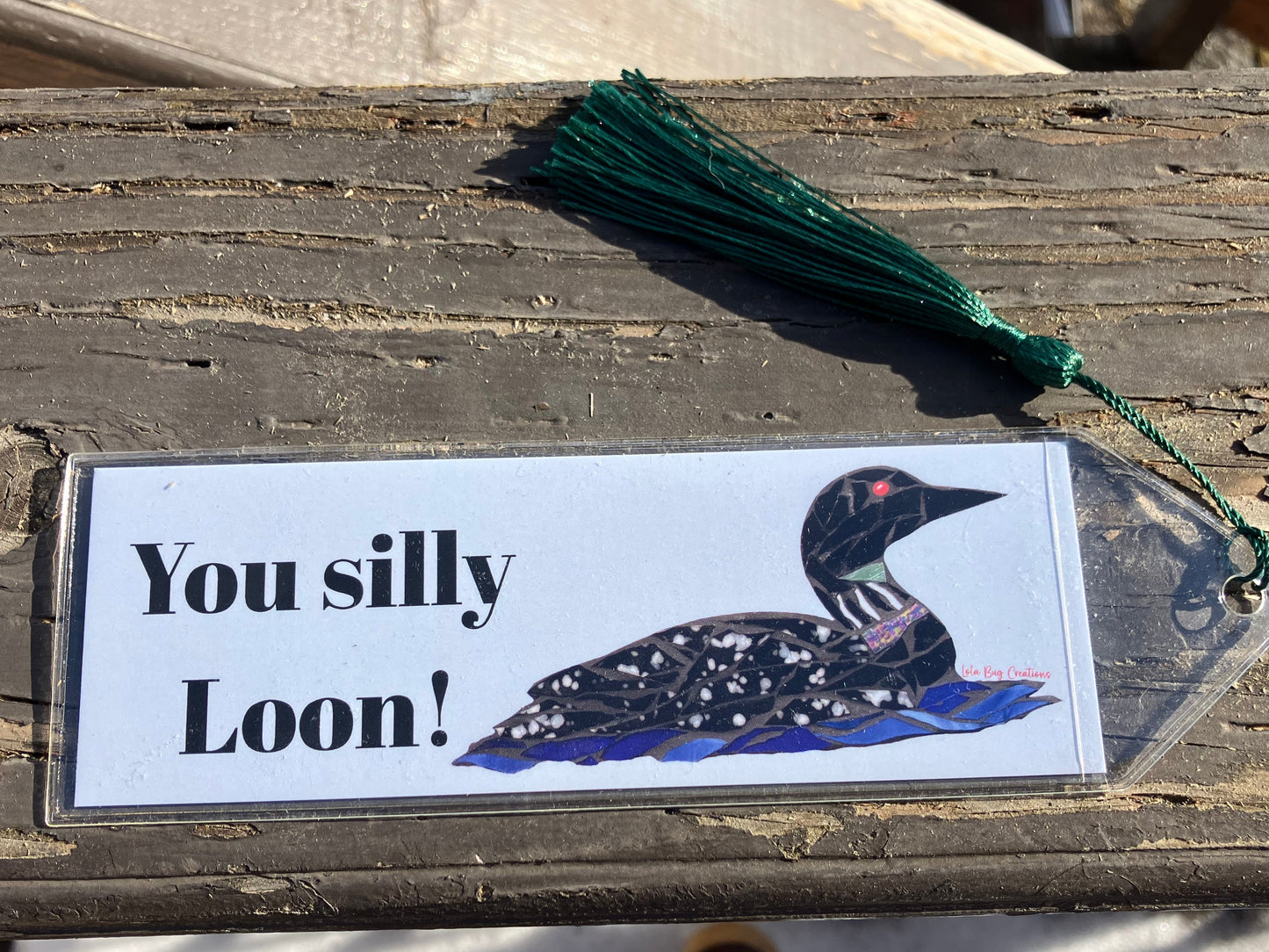 Silly Loon Bookmark