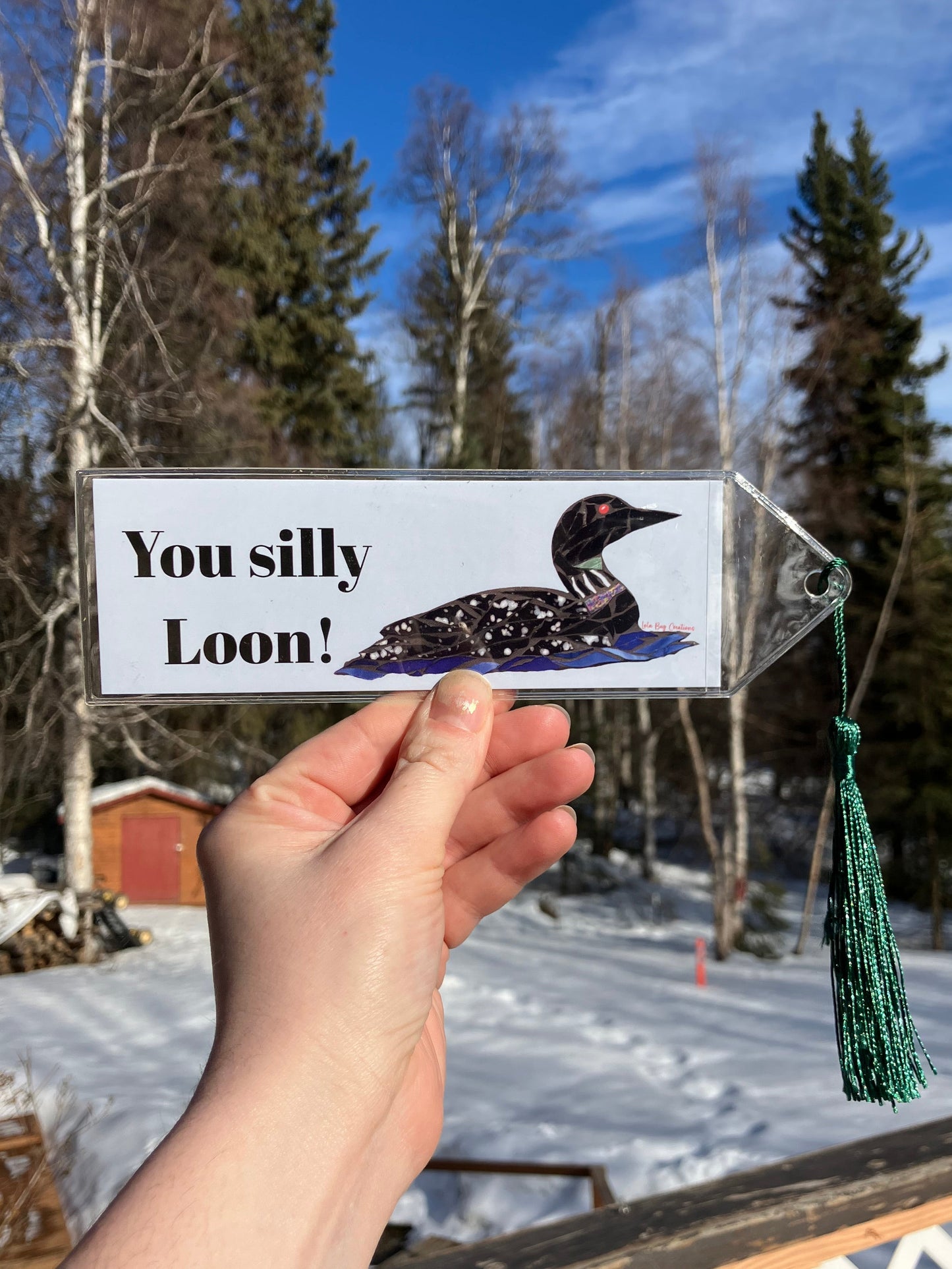 Silly Loon Bookmark