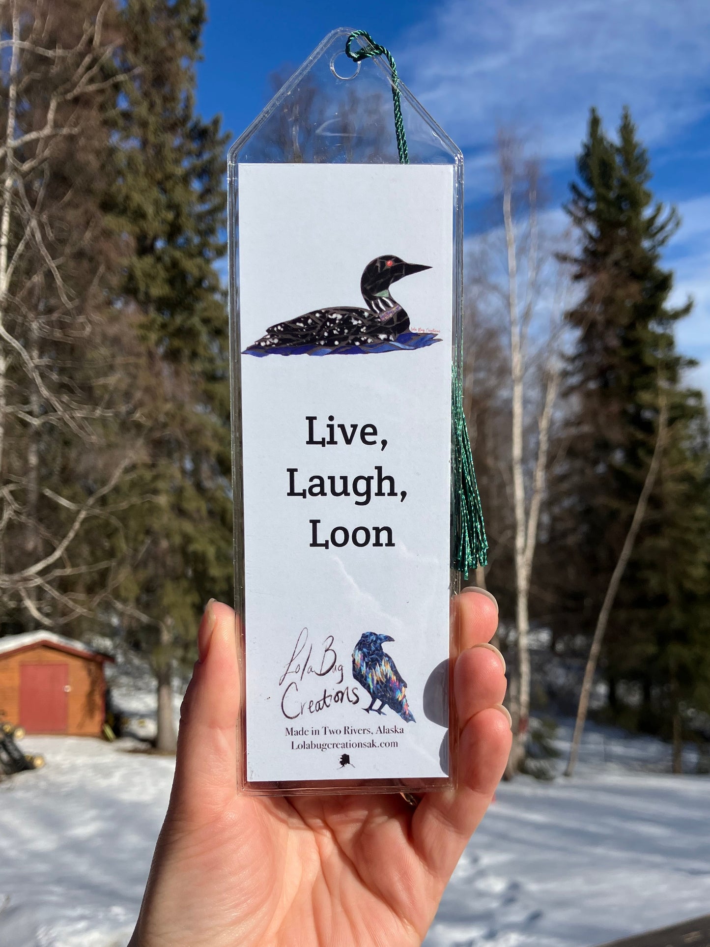 Silly Loon Bookmark