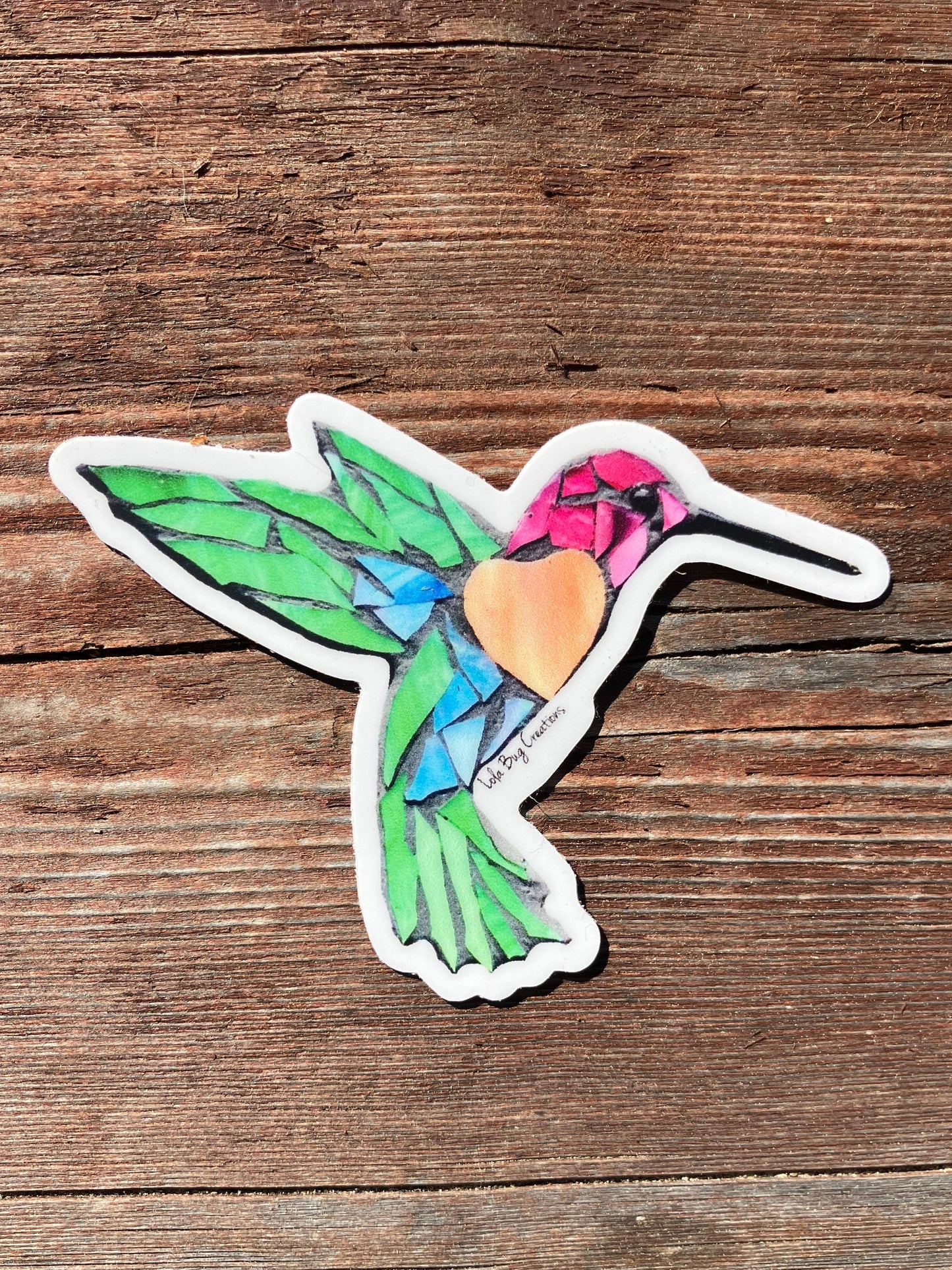 Humming Bird Sticker