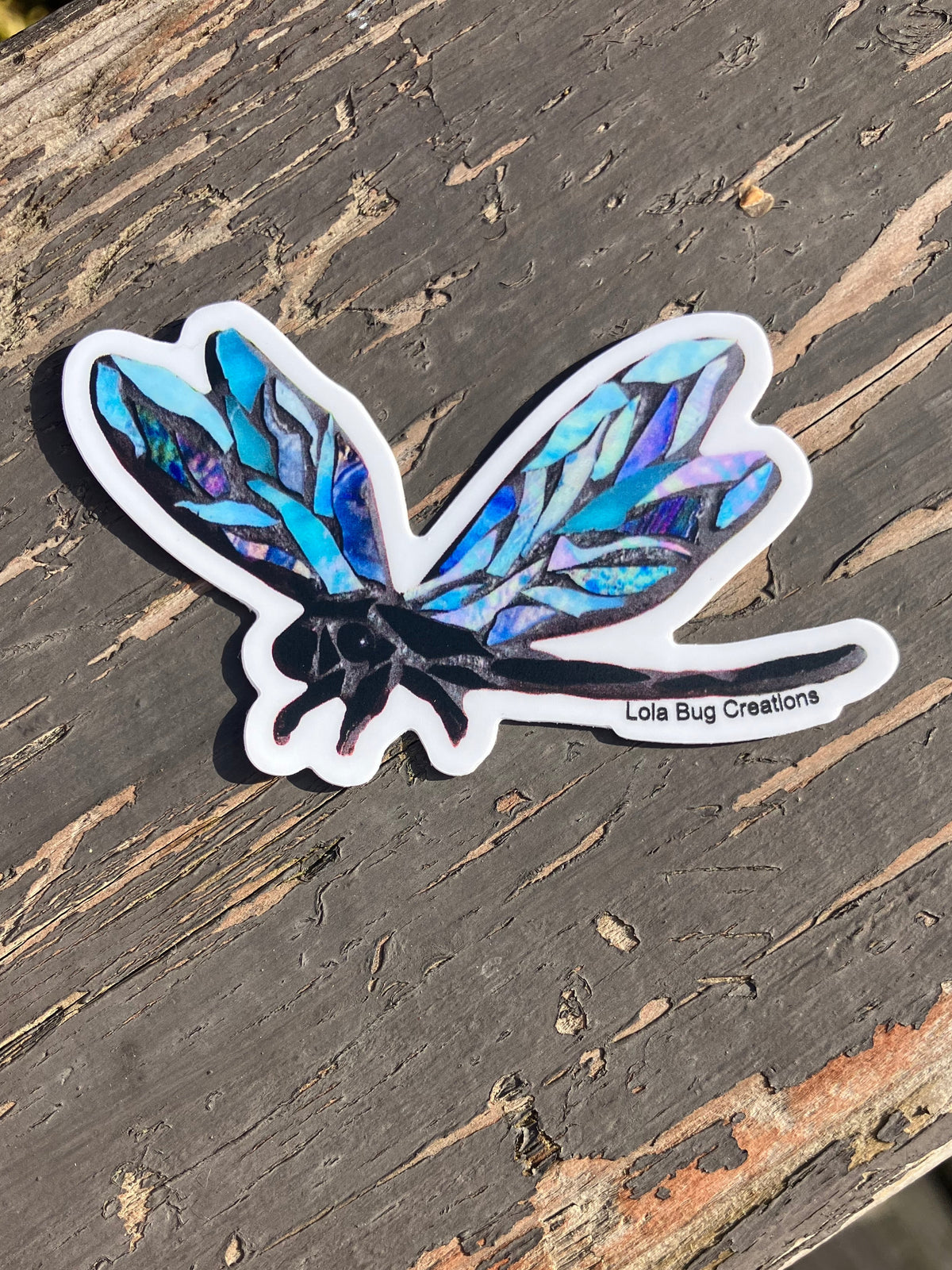 Dragonfly Vinyl Sticker