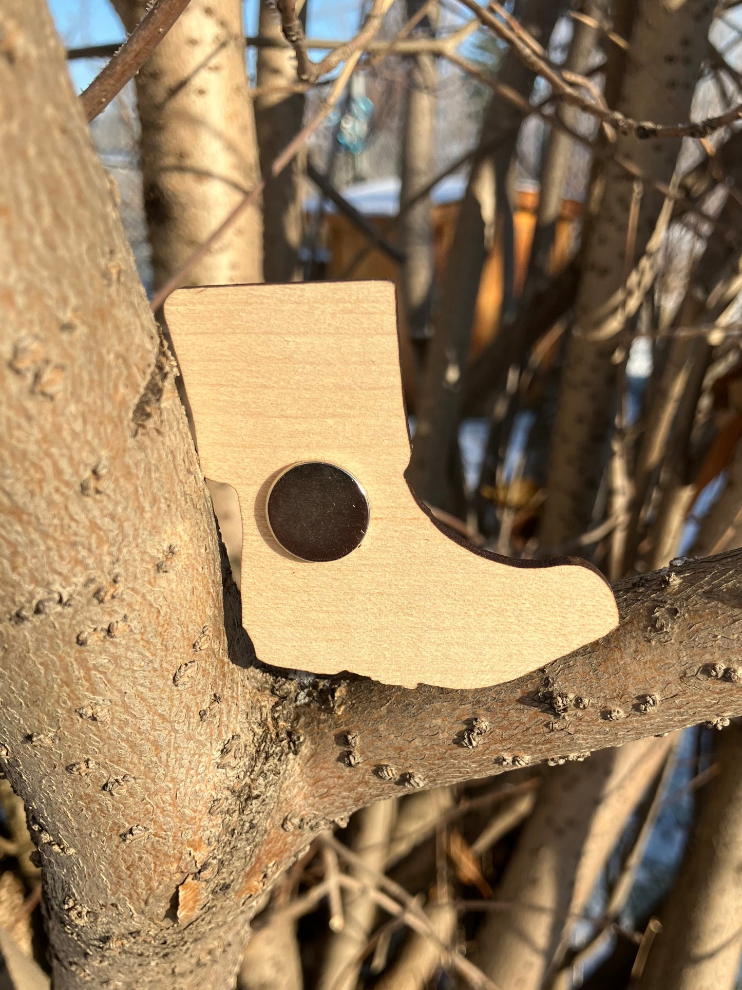 Xtra Tuff Mushroom Wood Magnet