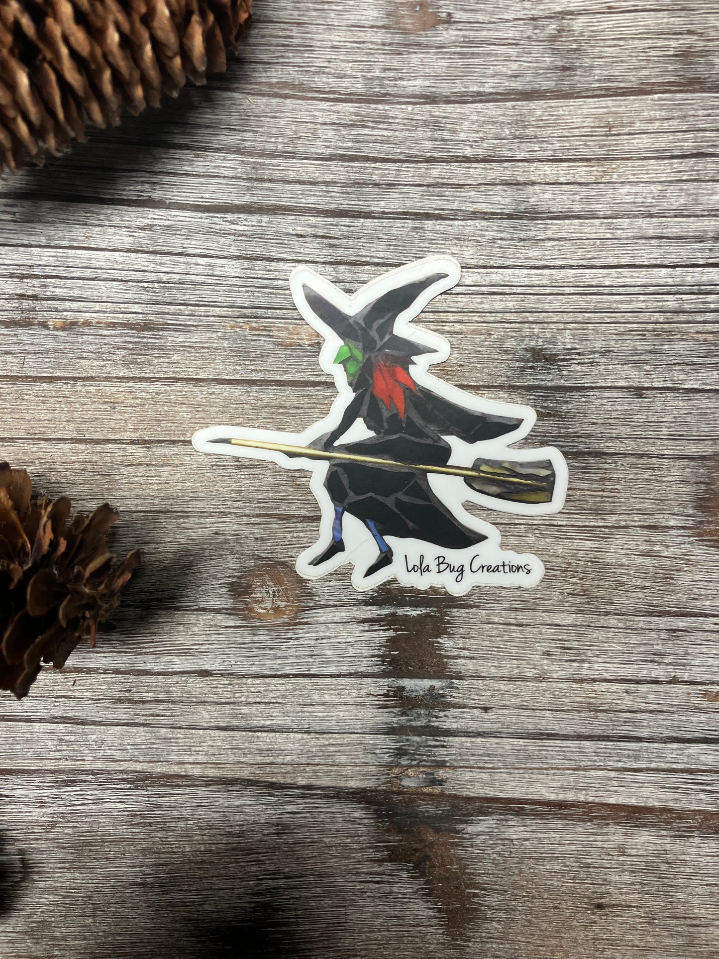 Witch Vinyl Sticker