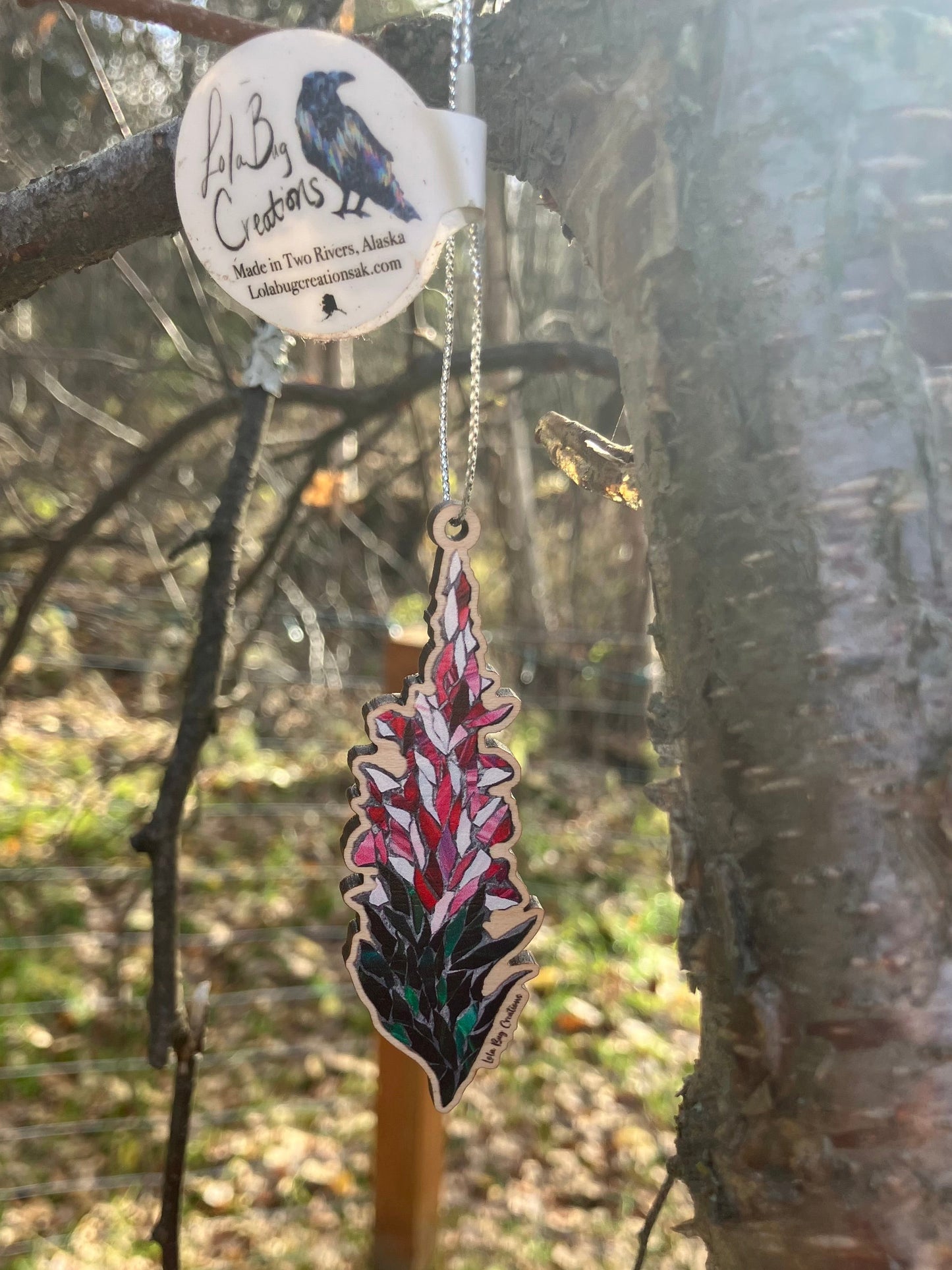 Fireweed Wood Ornament