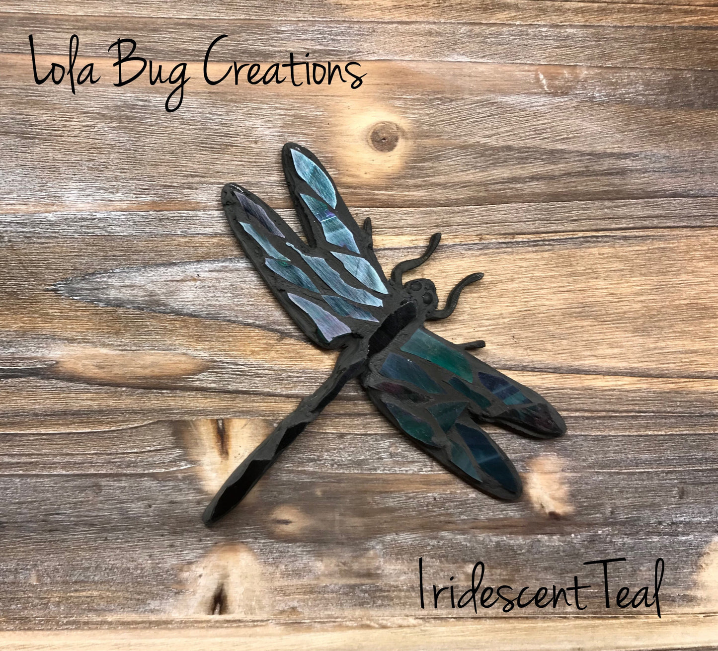 Dragonfly magnet glass mosaic