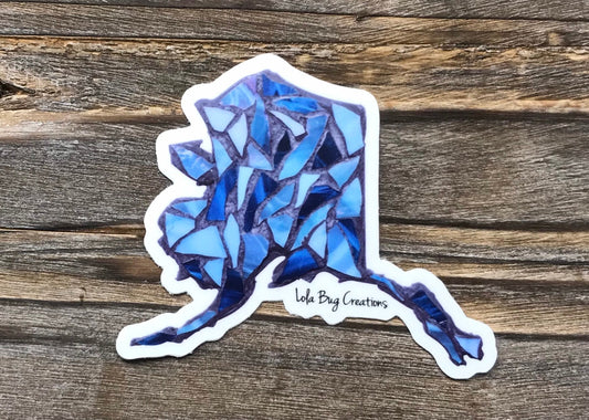 State of Alaska Vinyl sticker