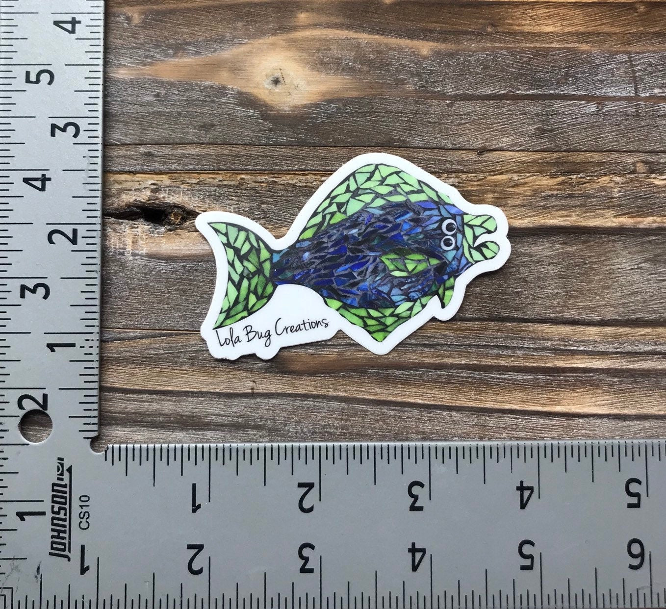 Halibut Vinyl Sticker