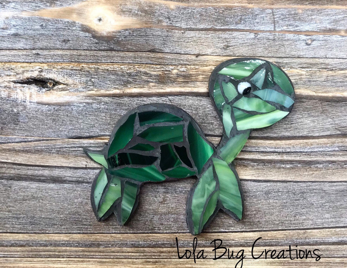 Turtle glass Mosaic