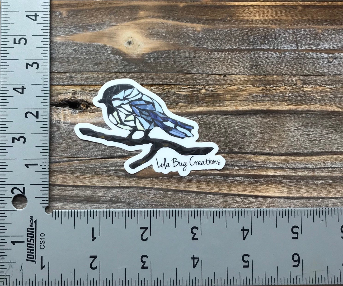 Chickadee vinyl sticker