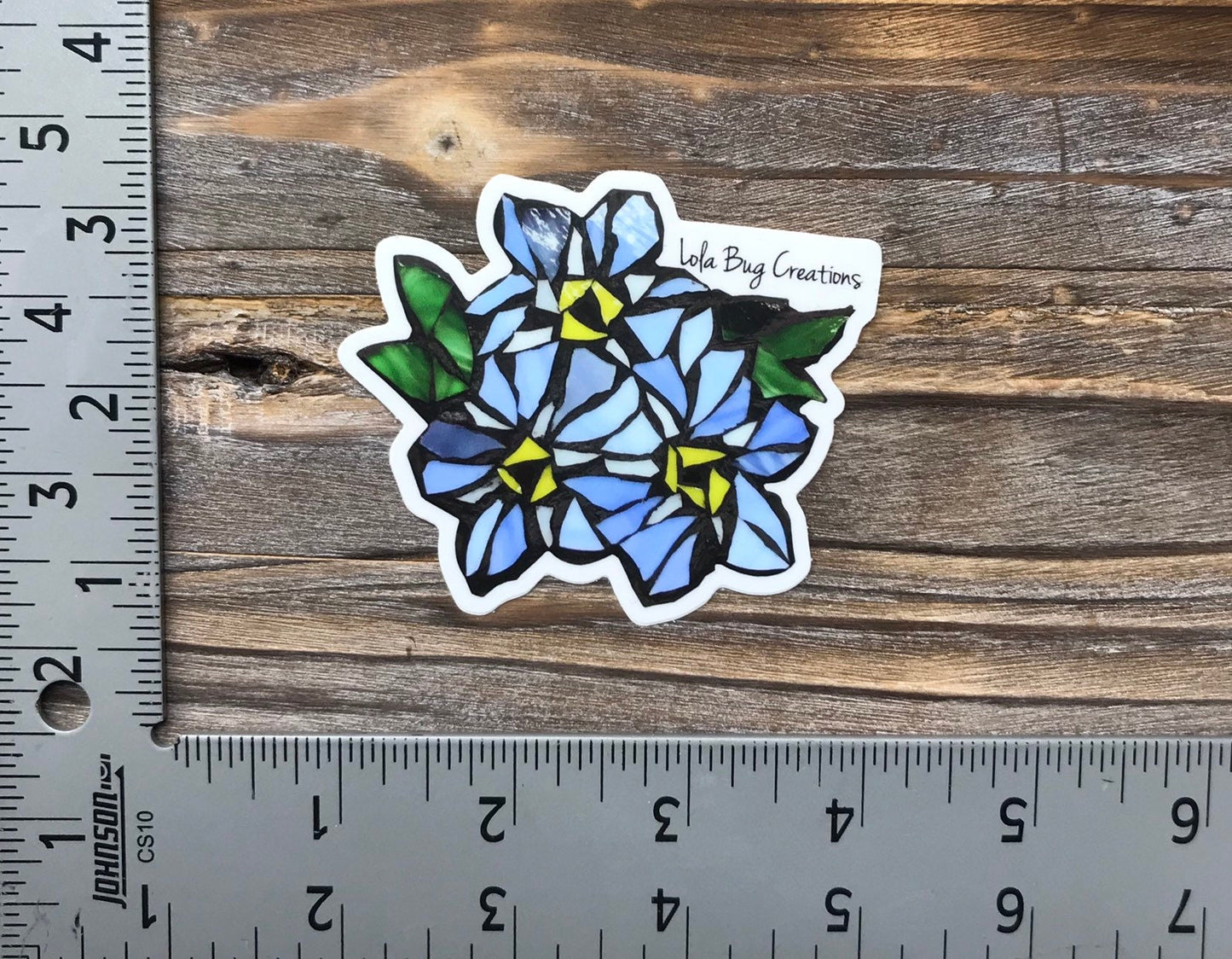 Forget-Me-Not Vinyl Sticker