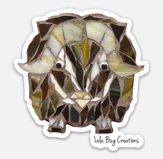 Muskox Vinyl Sticker