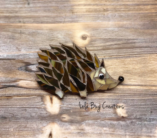 Hedgehog glass Mosaic