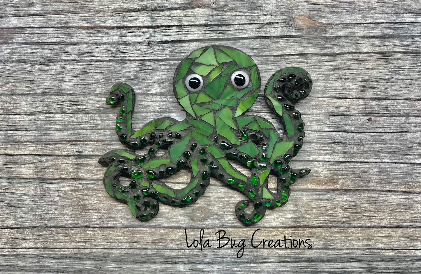 Octopus glass Mosaic