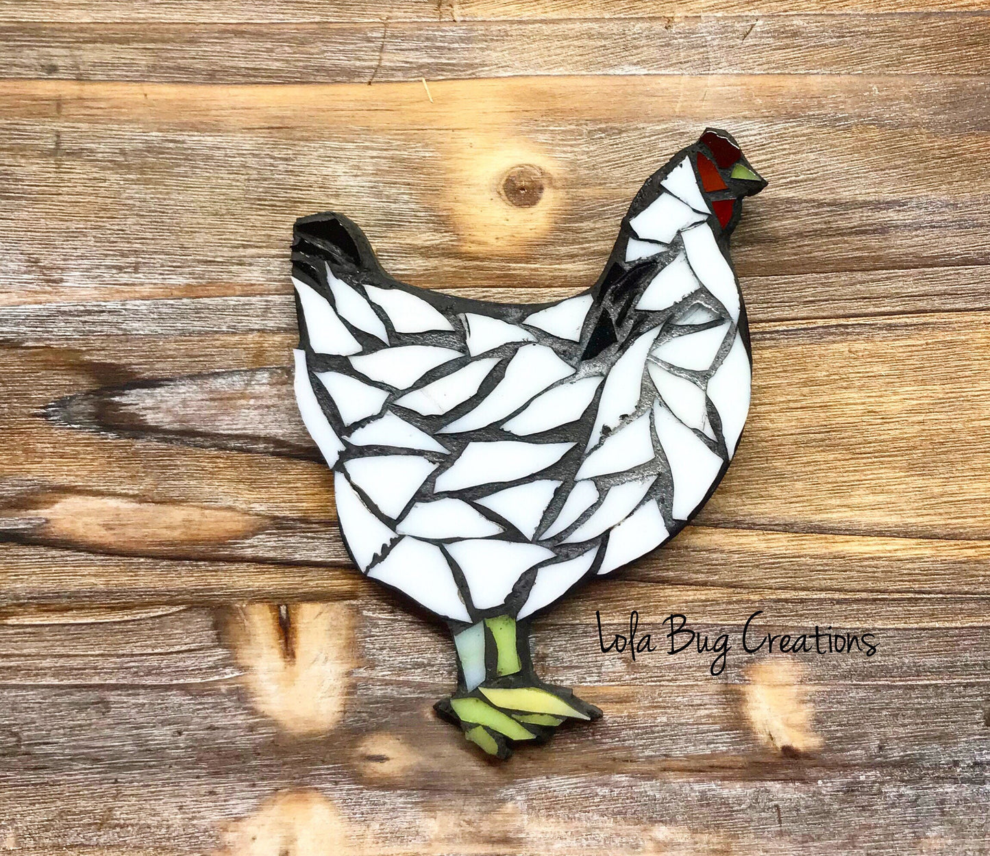 Chicken glass Mosaic