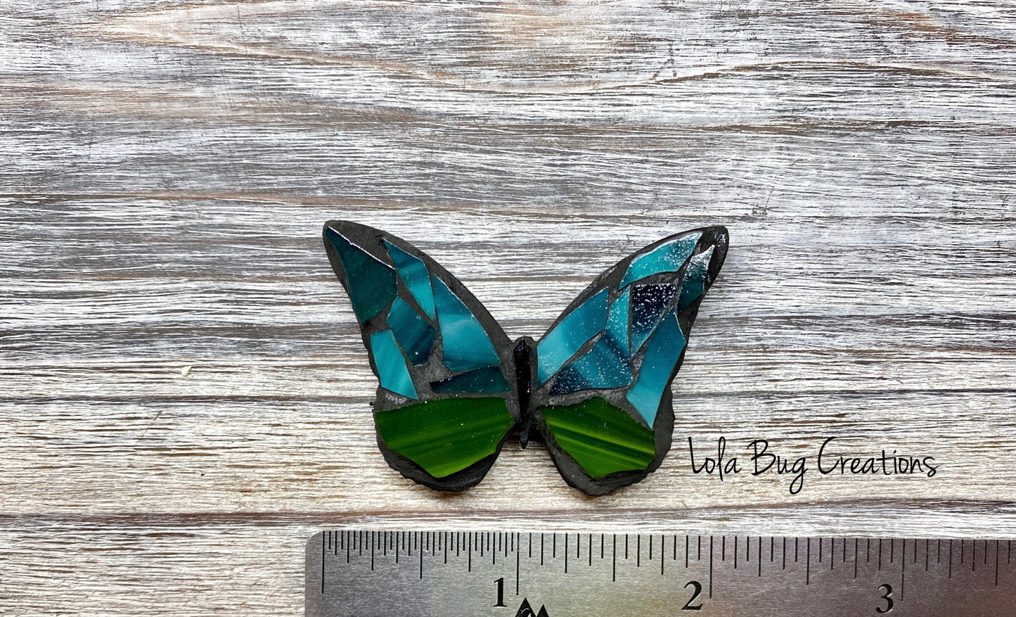 Mini Butterfly  -Glass Mosaic Magnet