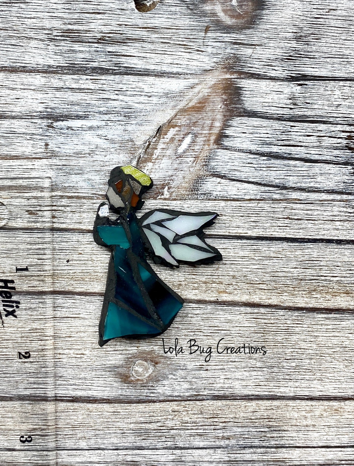 Mini Angel- Glass Mosaic Magnet