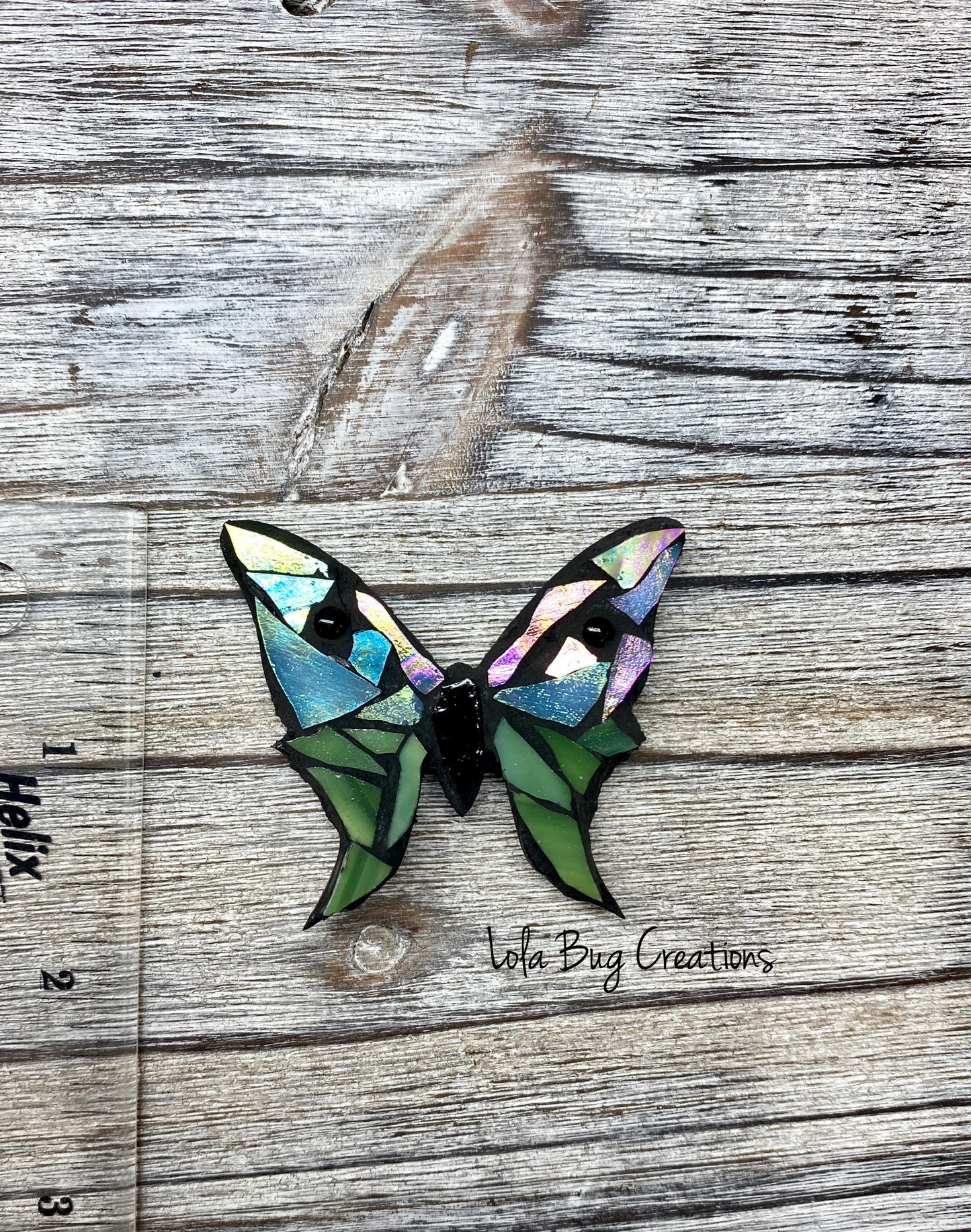 Mini Butterfly- Glass Mosaic Magnet