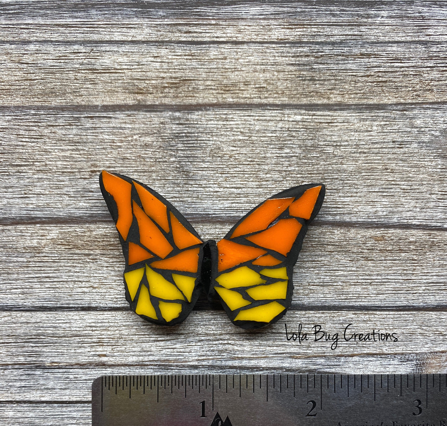 Mini Butterfly  -Glass Mosaic Magnet