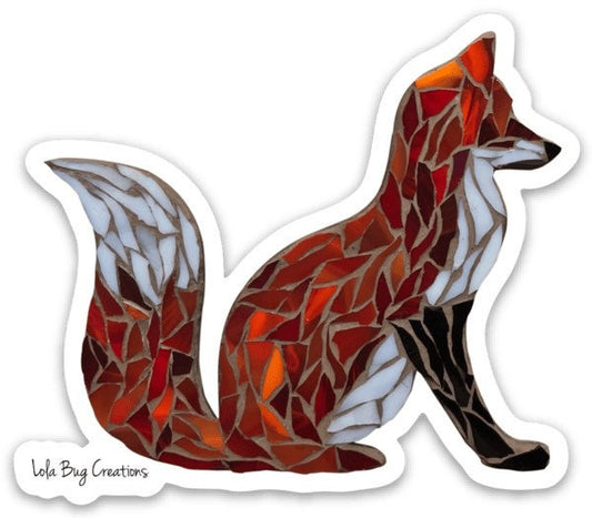 Fox Vinyl Sticker