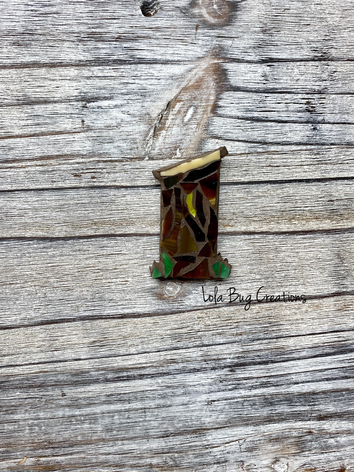 Mini Outhouse - Glass Mosaic Magnet