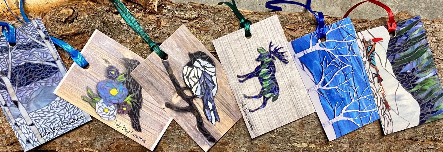 Set of Alaskan gift tags