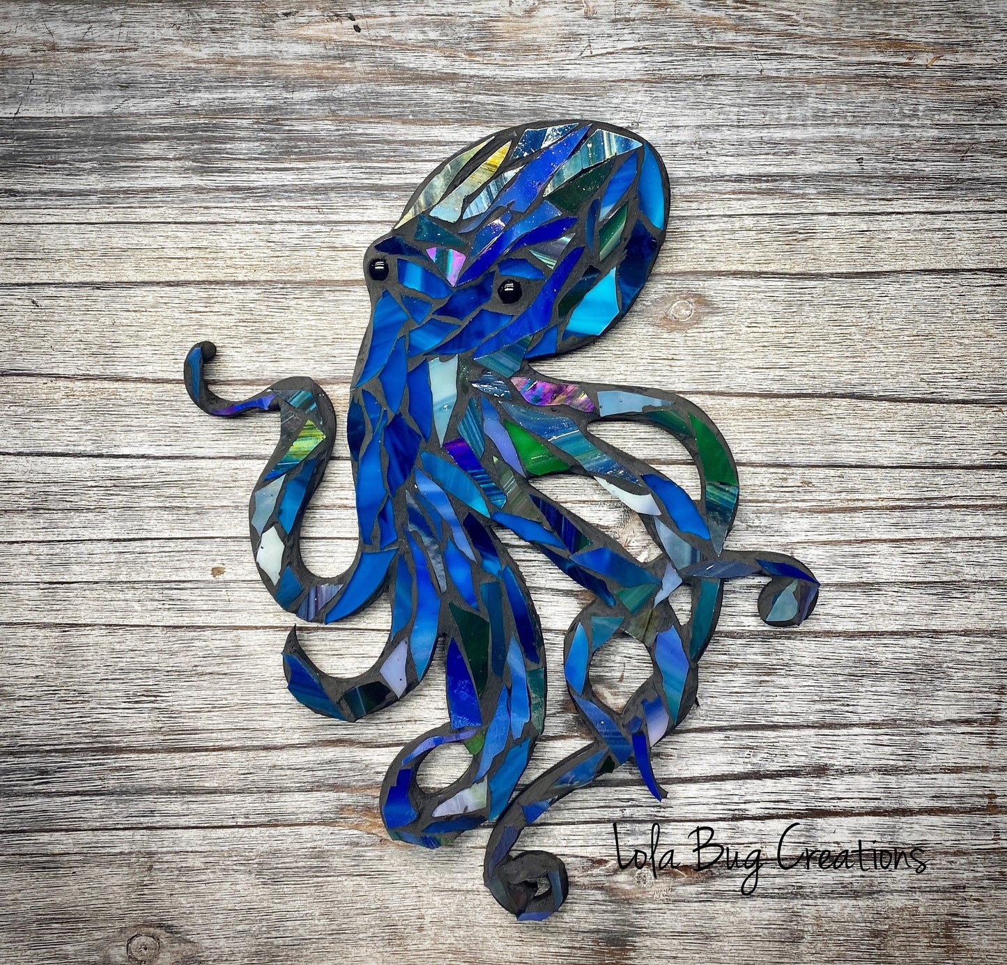 Octopus glass Mosaic