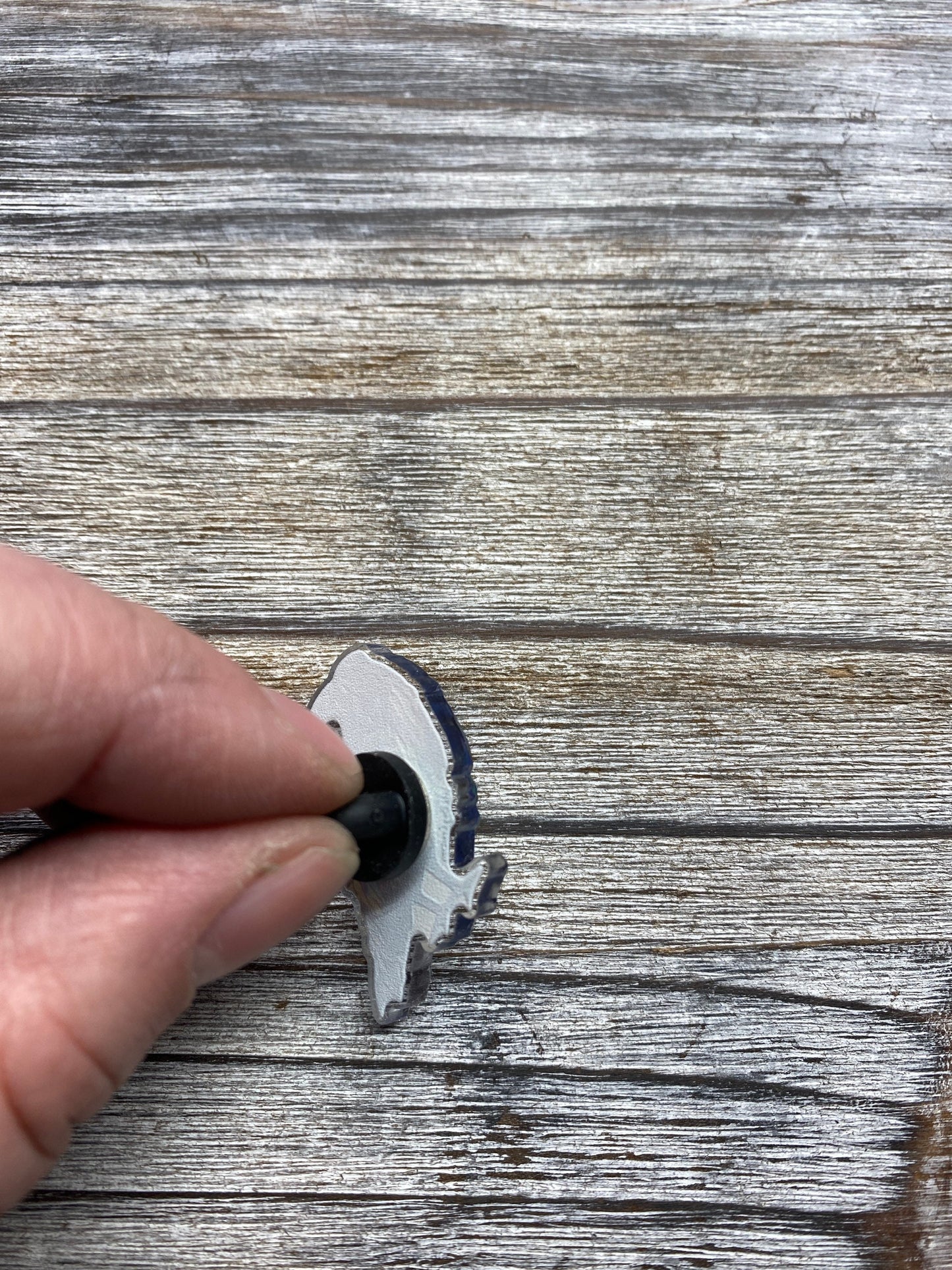 Chickadee Mosaic acrylic pin