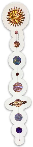 Planets Vinyl Sticker