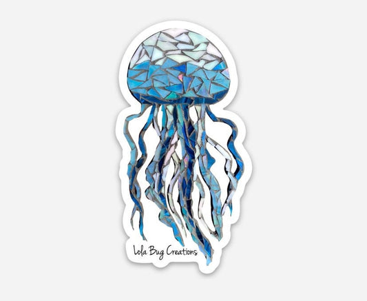 Jellyfish Vinyl Sticker