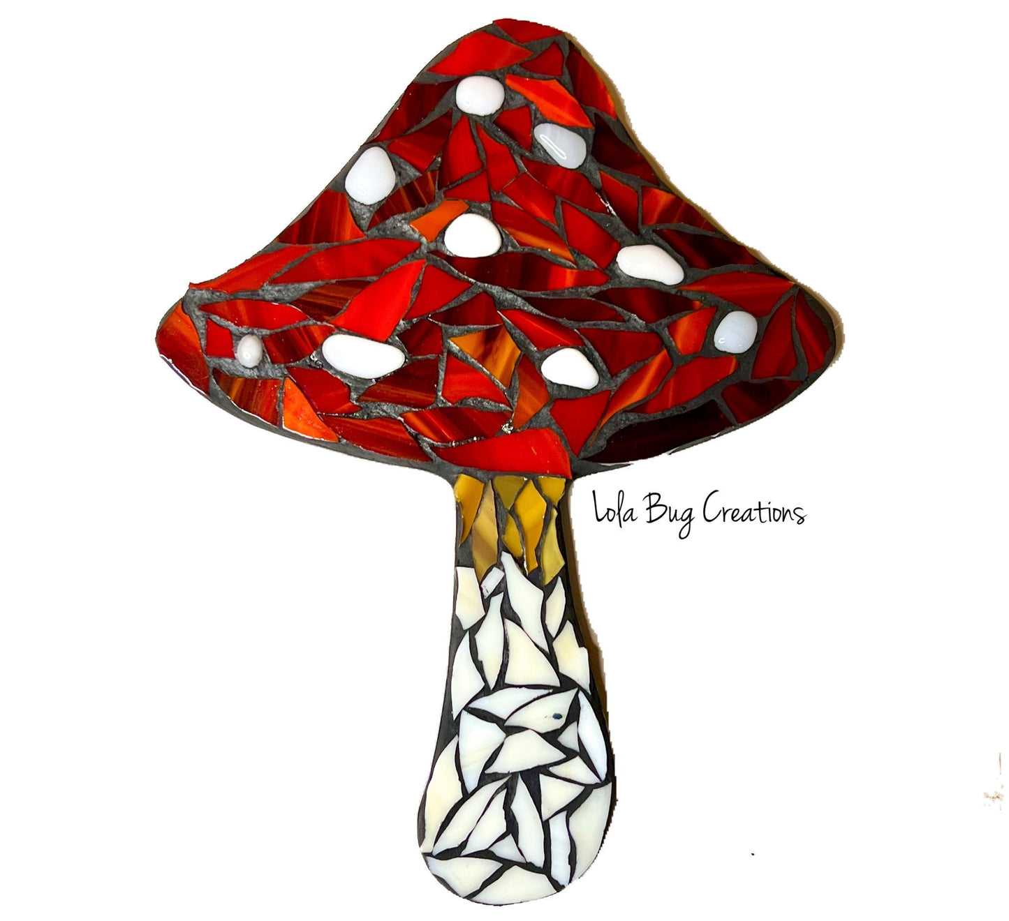 Mushroom Glass Mosaic Kit - DIYMake it yourself- Do it yourself