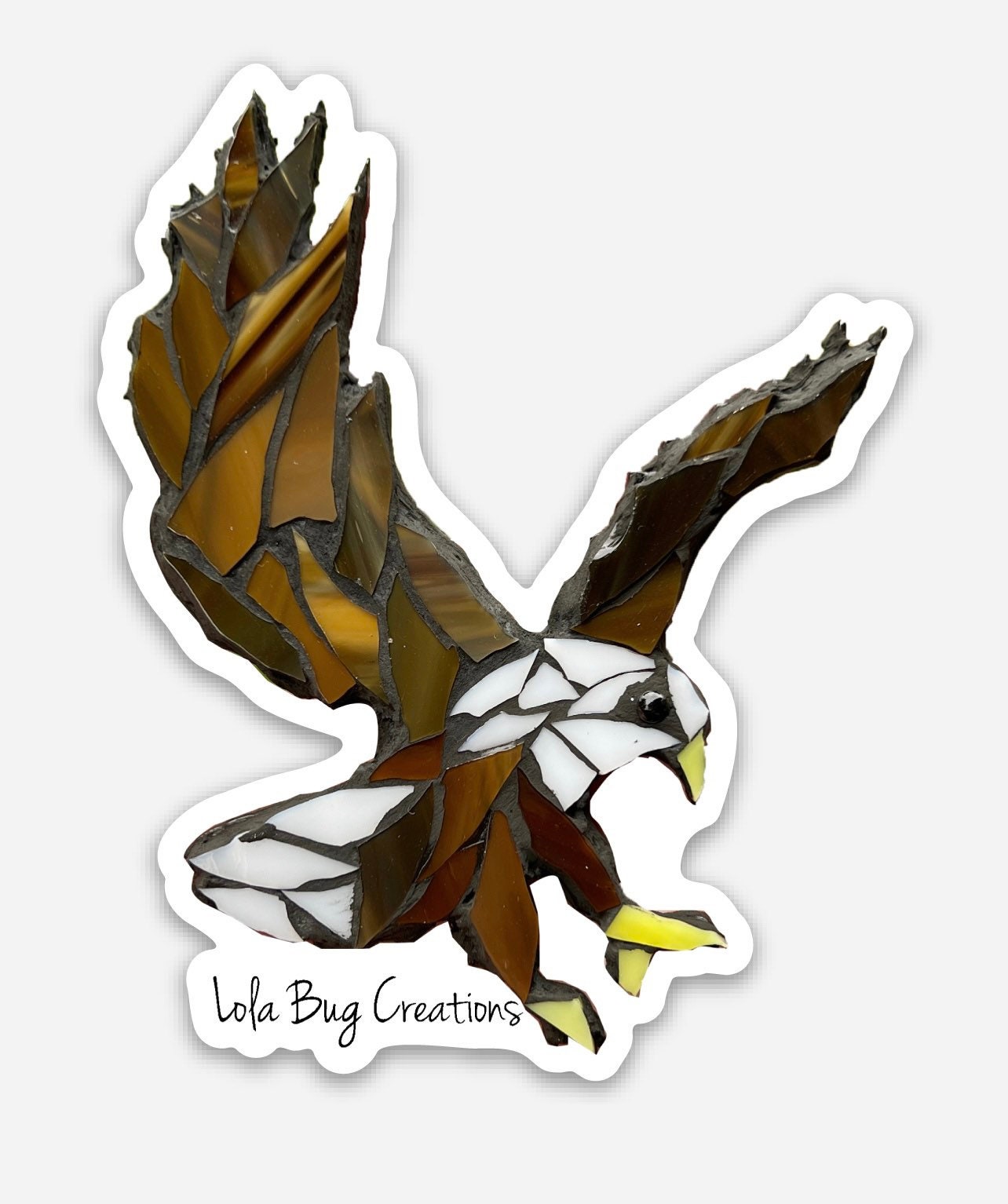 Eagle Flying Vinyl Sticker