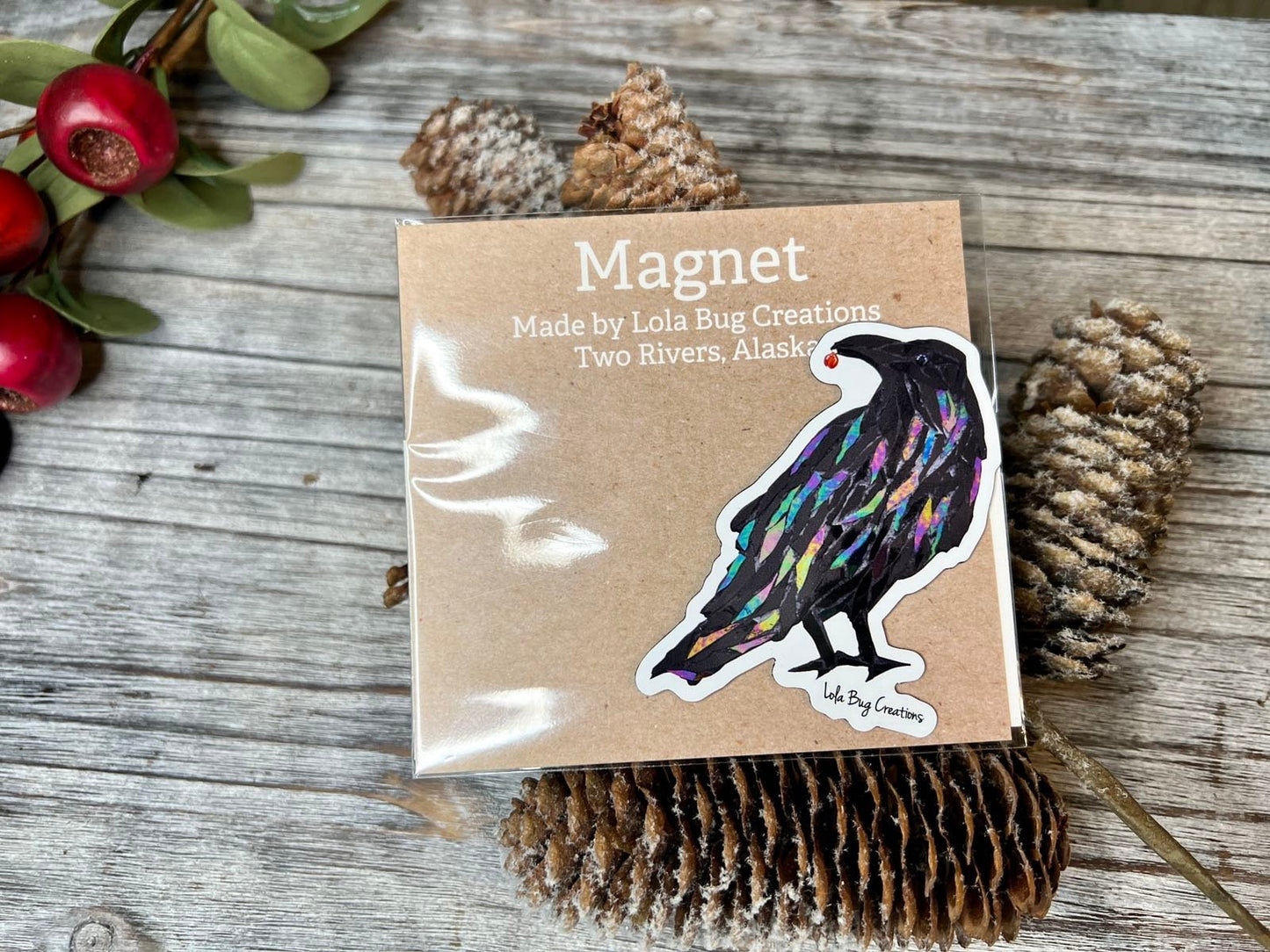 Studious Raven magnet