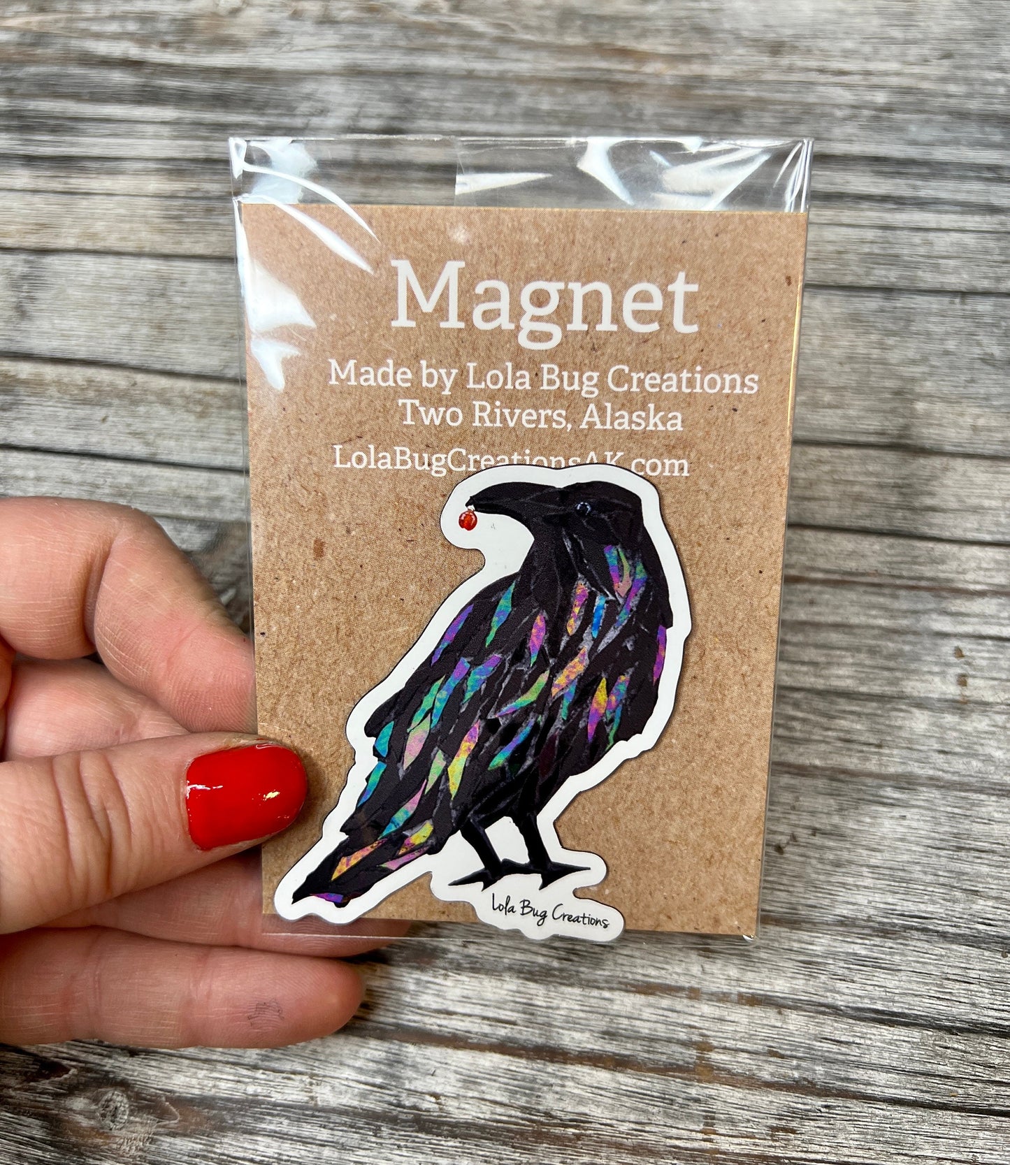 Studious Raven magnet