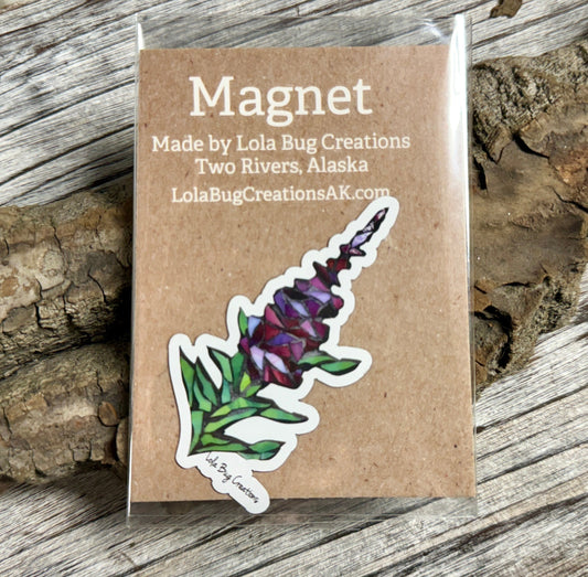 Thin fireweed magnet